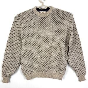VINTAGE Eastern Mountain Sports Wool Blend Sweater outdoor gorpcore fisherman